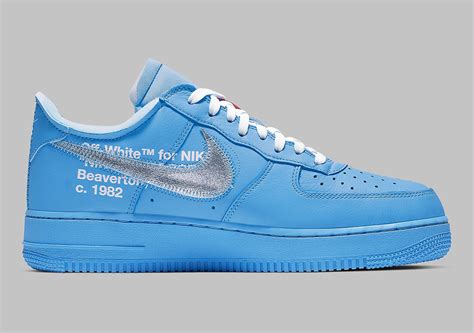 nike air force blauw logo|air force 1 mca blue.